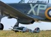Hawker Hurricane Mk IIB 750mm (30)  z 6 osiowym żyroskopem ORX Flight Stabilizer ARF